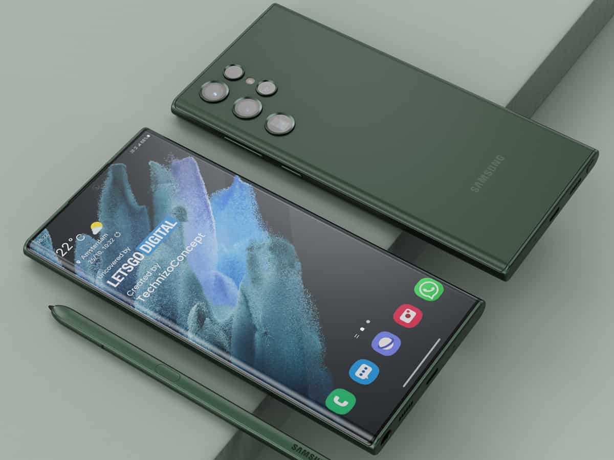 Samsung starts mass production of components for Galaxy S22 series: Report