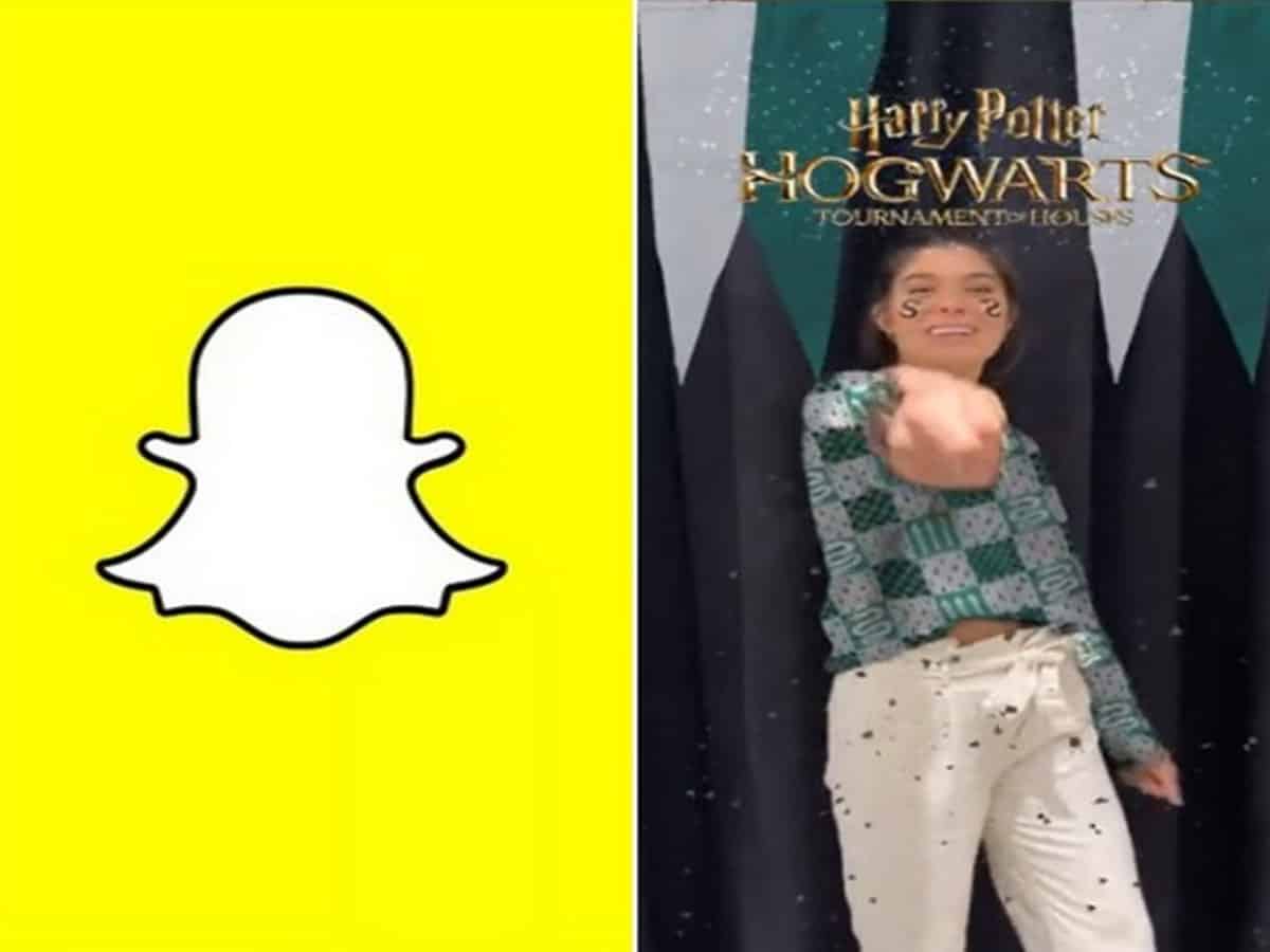 Harry Potter lens launched on Snapchat celebrating 20-year film anniversary