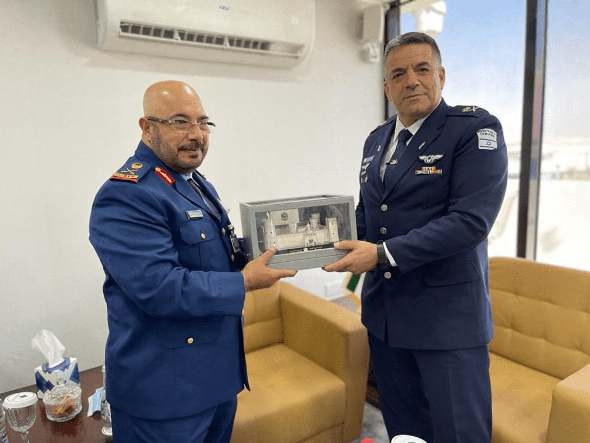 Israeli Air Force commander holds 1st visit to UAE