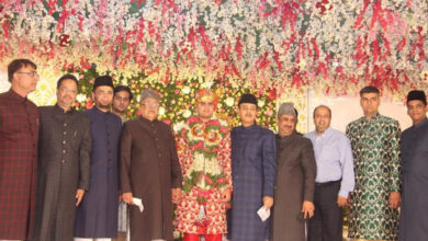 Prominent lawyer Muzafferullah Khan daughter's marriage held in Hyderabad