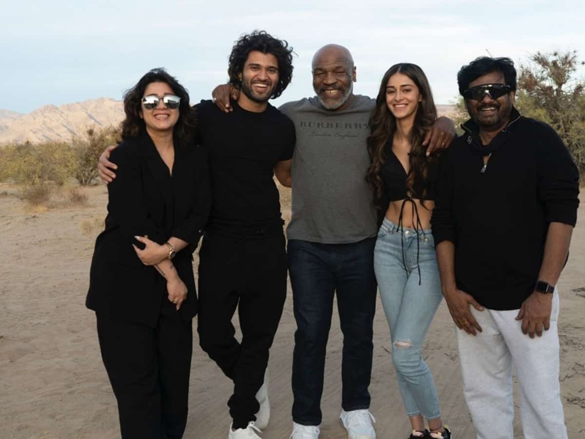 Mike Tyson enjoys Indian food with Vijay Deverakonda, Ananya Pandey