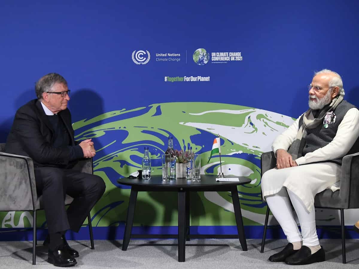 PM Modi, Bill Gates discuss ways to step up clean energy innovation