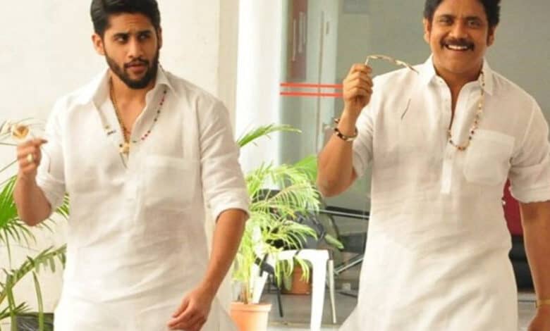 Father-son duo Nagarjuna, Naga Chaitanya back with 'Bangarraju'