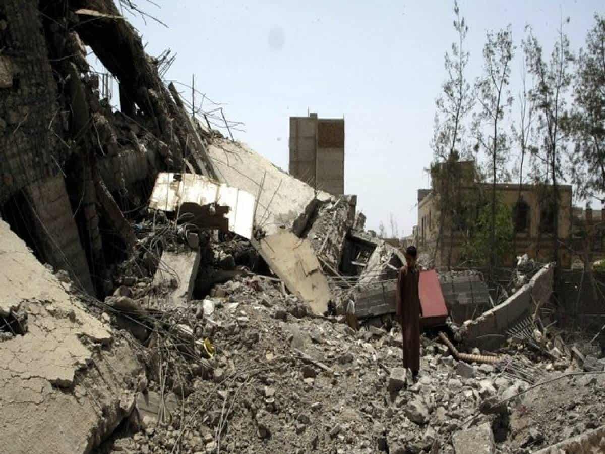 Saudi-led coalition bombards Houthis-controlled camp in Sanaa