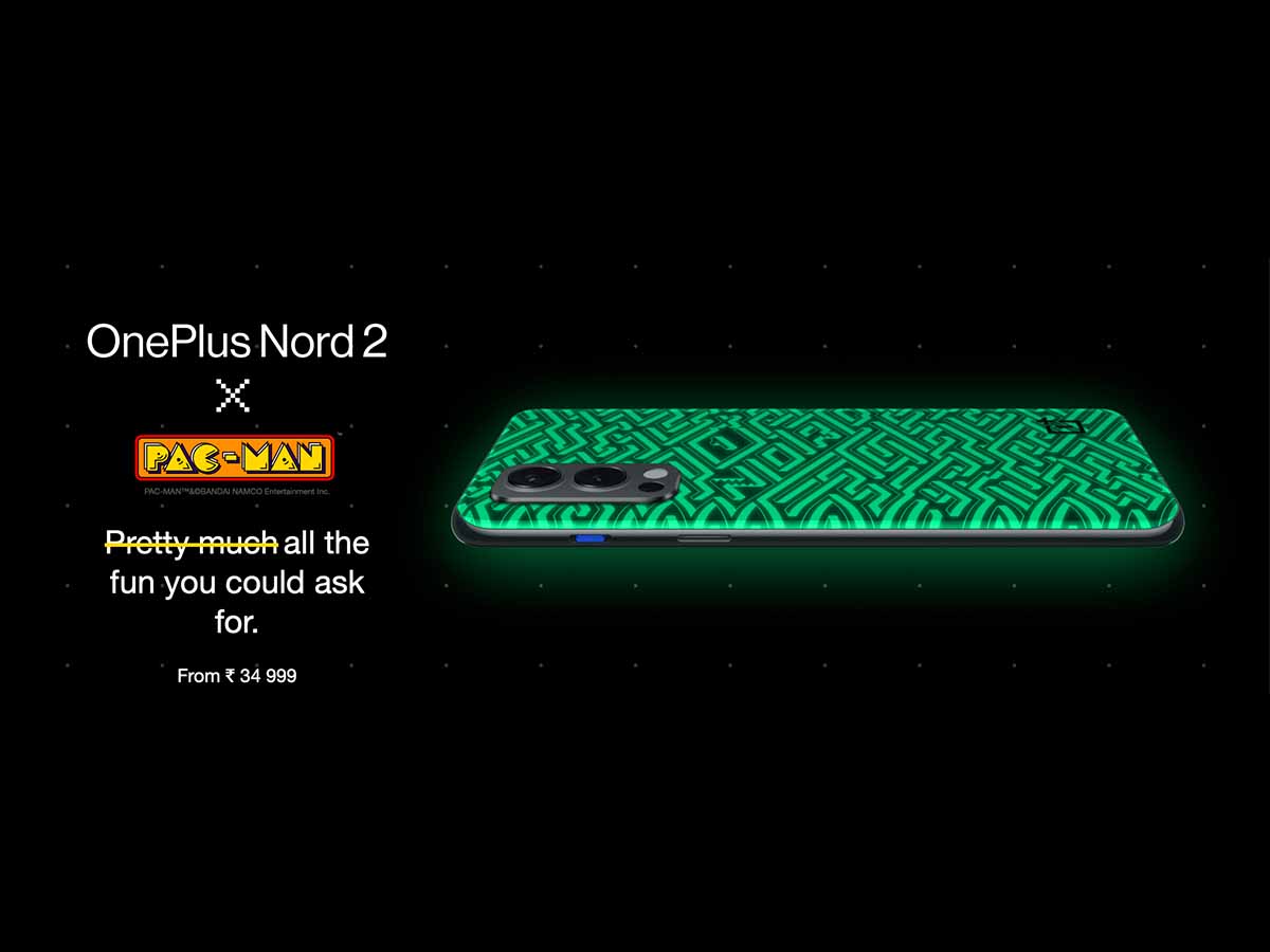 OnePlus Nord 2×PAC-MAN Edition in India for Rs 37,999