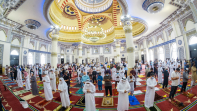 UAE: Worshipers prays Salaat Al Istisqaa for rain and prosperity
