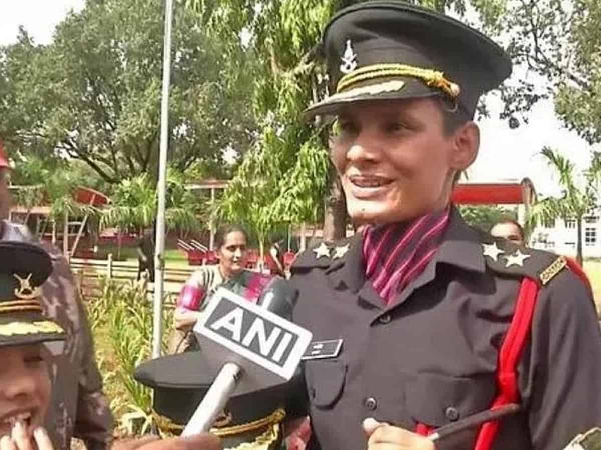 Martyred soldier's wife becomes Army officer through sheer determination