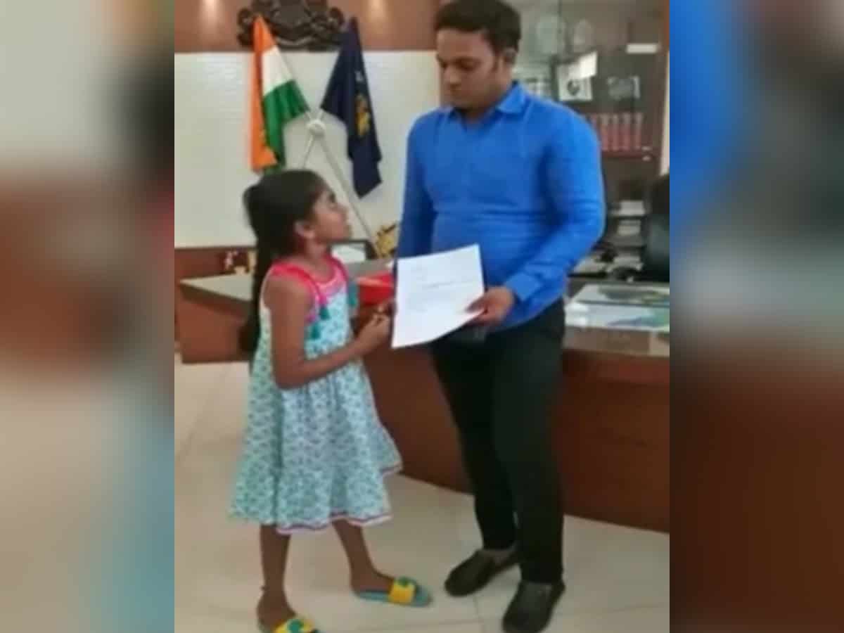 Class 4 girl student meets top cop, seeks punishment in rape case