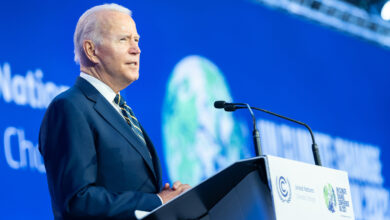 Joe Biden aplogizes for Donald Trump's action on climate