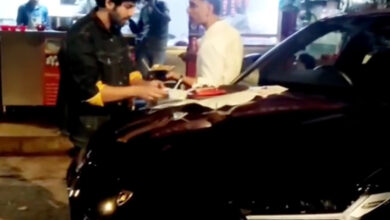 Chinese van food from a Lambo bonnet? Kartik's roadside foodscapade