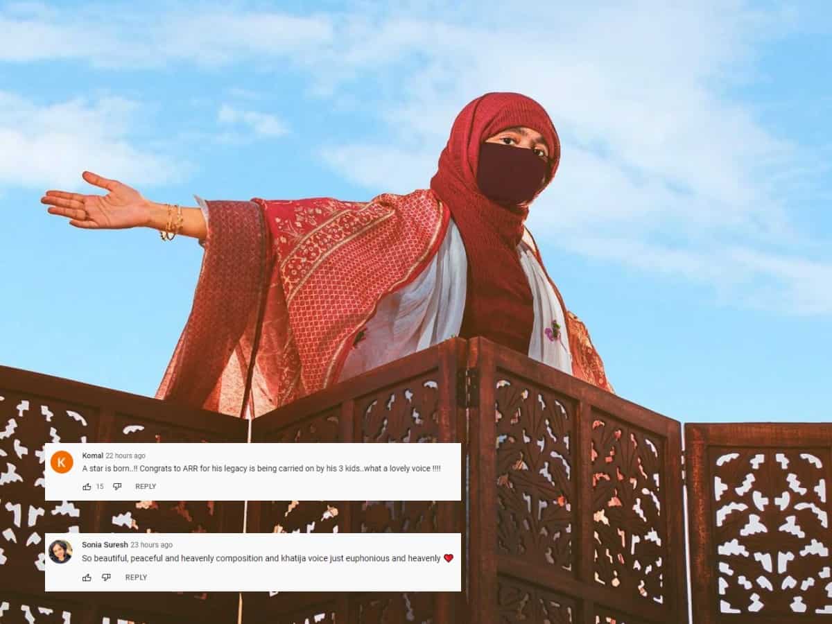 AR Rahman's daughter Khatija bowls over internet with 'soulful' voice at Dubai Expo 2020