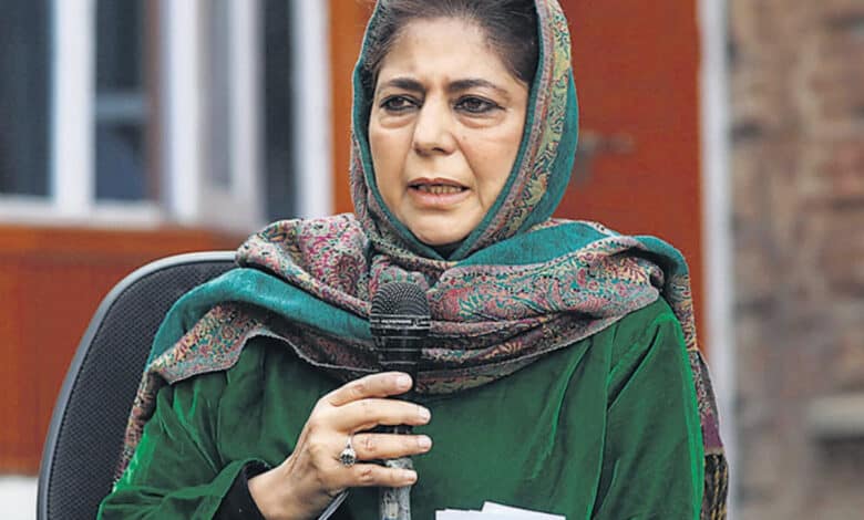 Netanyahu ‘biggest terrorist’, says Mehbooba Mufti