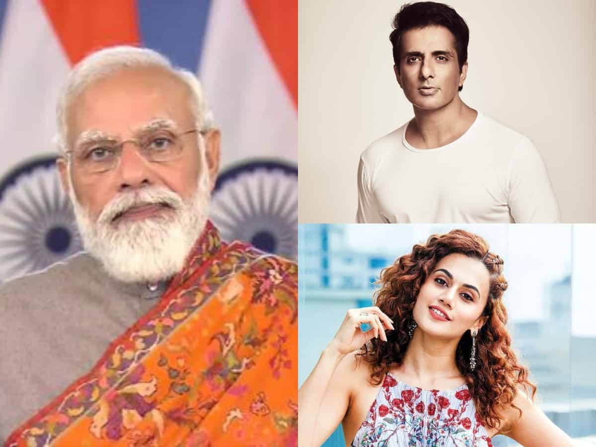 Taapsee Pannu to Sonu Sood: Celebs hail Modi's decision to repeal three farm laws