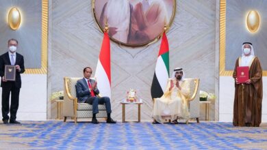 Dubai's ruler meets with Indonesian president at Expo 2020 Dubai