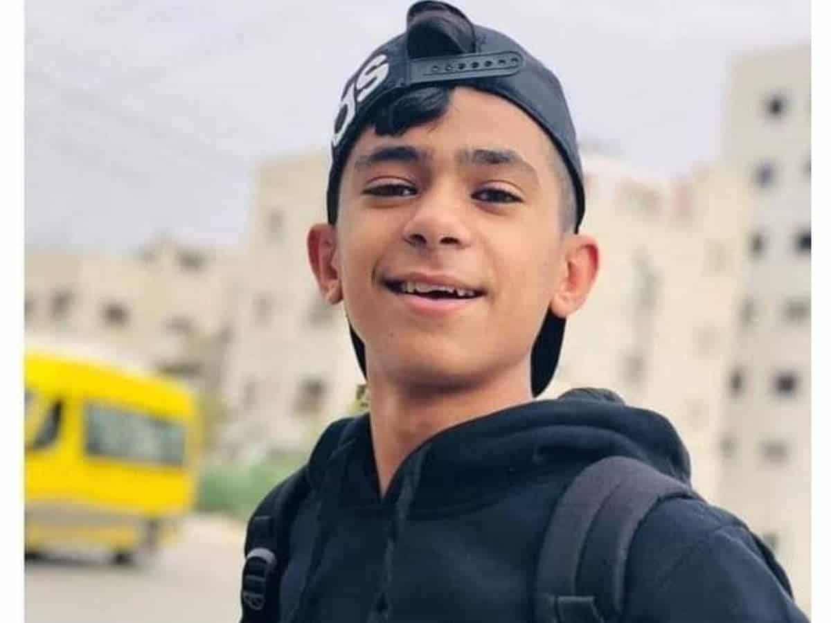 13-year-old Palestinian boy shot dead by Israeli fire in West Bank