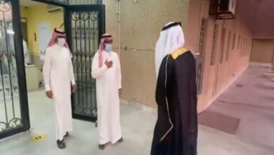Watch: Saudi student goes to write exam in middle of his wedding