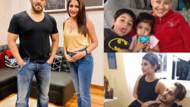 Trending pics: Katrina touches Akshay's feet, Umar Riaz's girlfriend Saba Khan & more