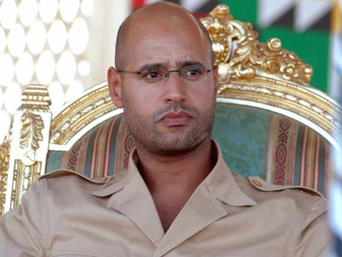 Moammar Gadhafi's son disqualified from running for president