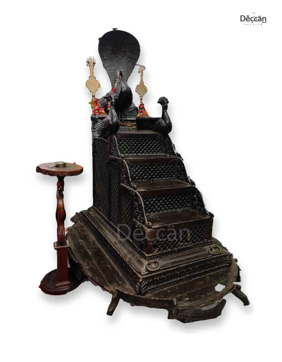 Peacock throne Hyderabad