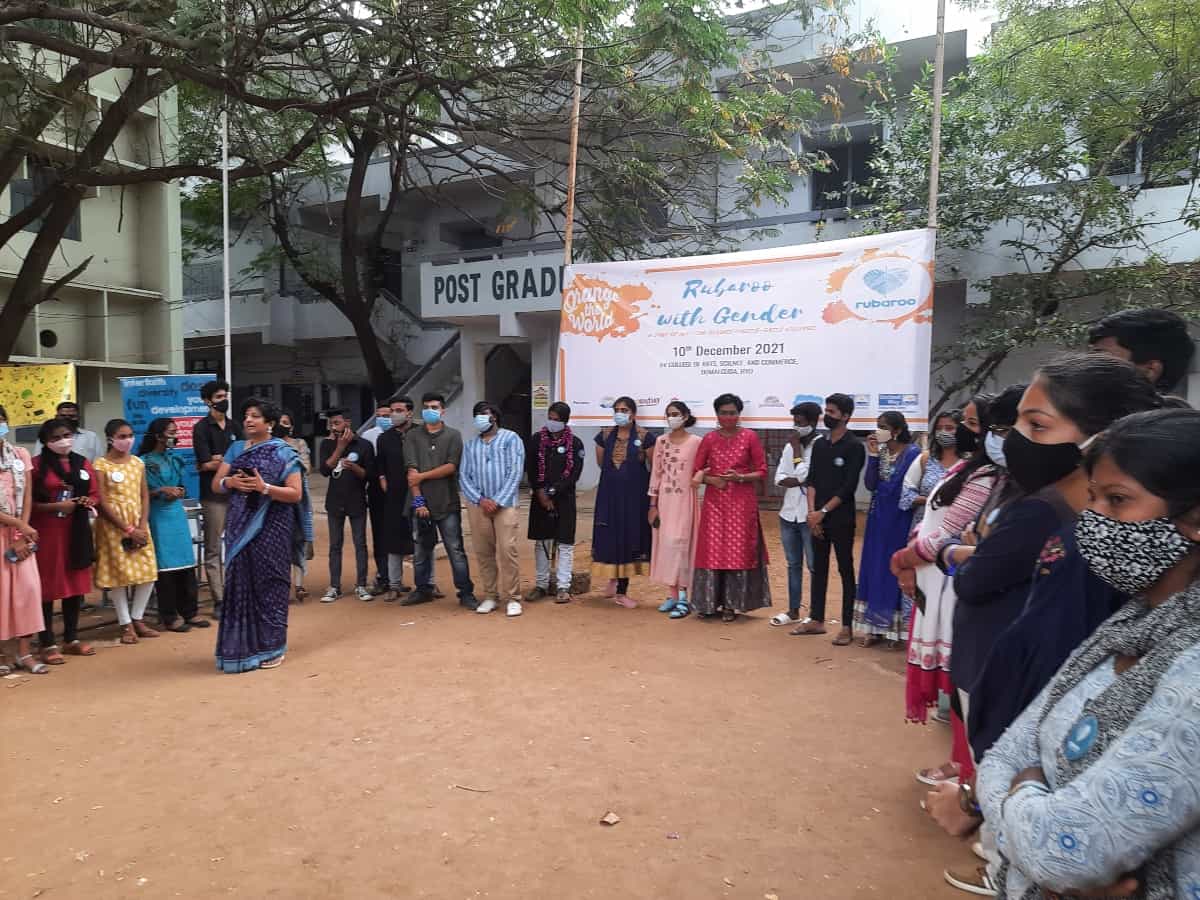 Hyderabad NGO Rubaroo conducts edition 5 of 16 days of activism