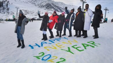 In Pics: New Year's eve in Gulmarg