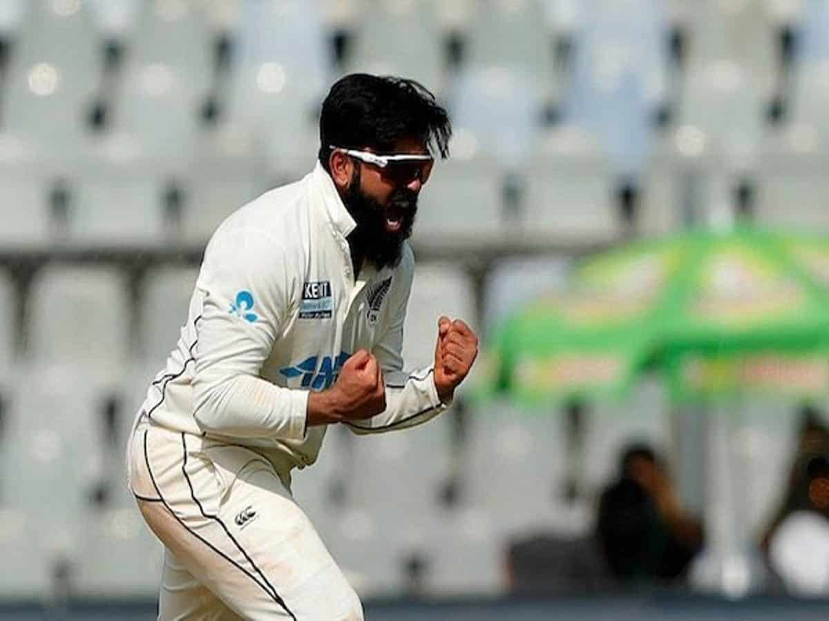 India wins the Test but opponent Ajaz Patel steals hearts