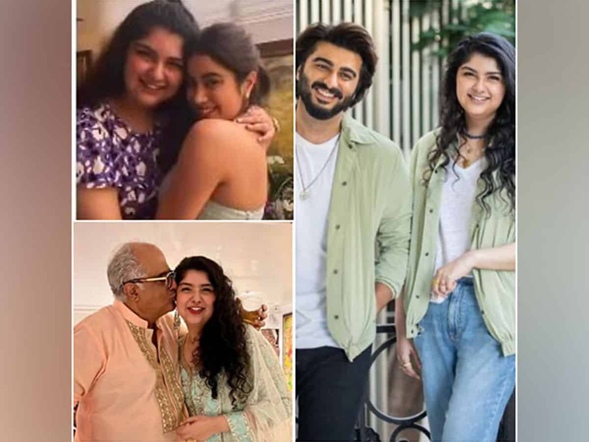 Arjun, Boney, Janhvi Kapoor share adorable messages for Anshula Kapoor on birthday