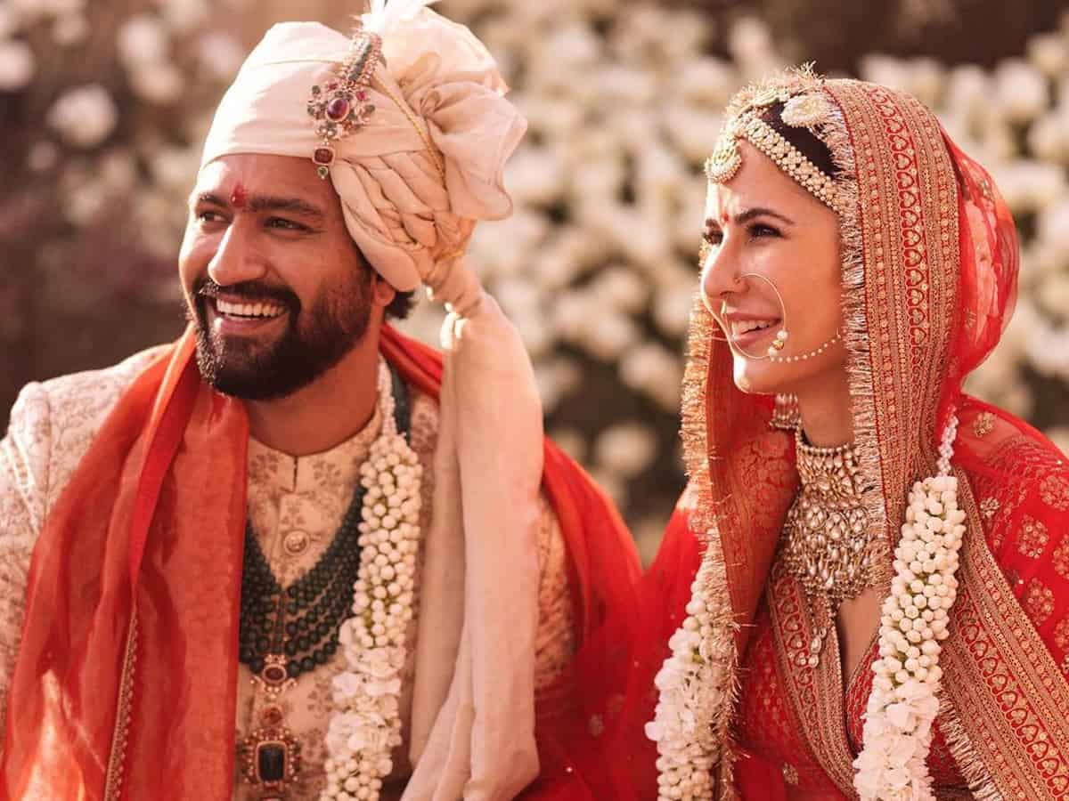 It's official! Katrina and Vicky are now husband and wife