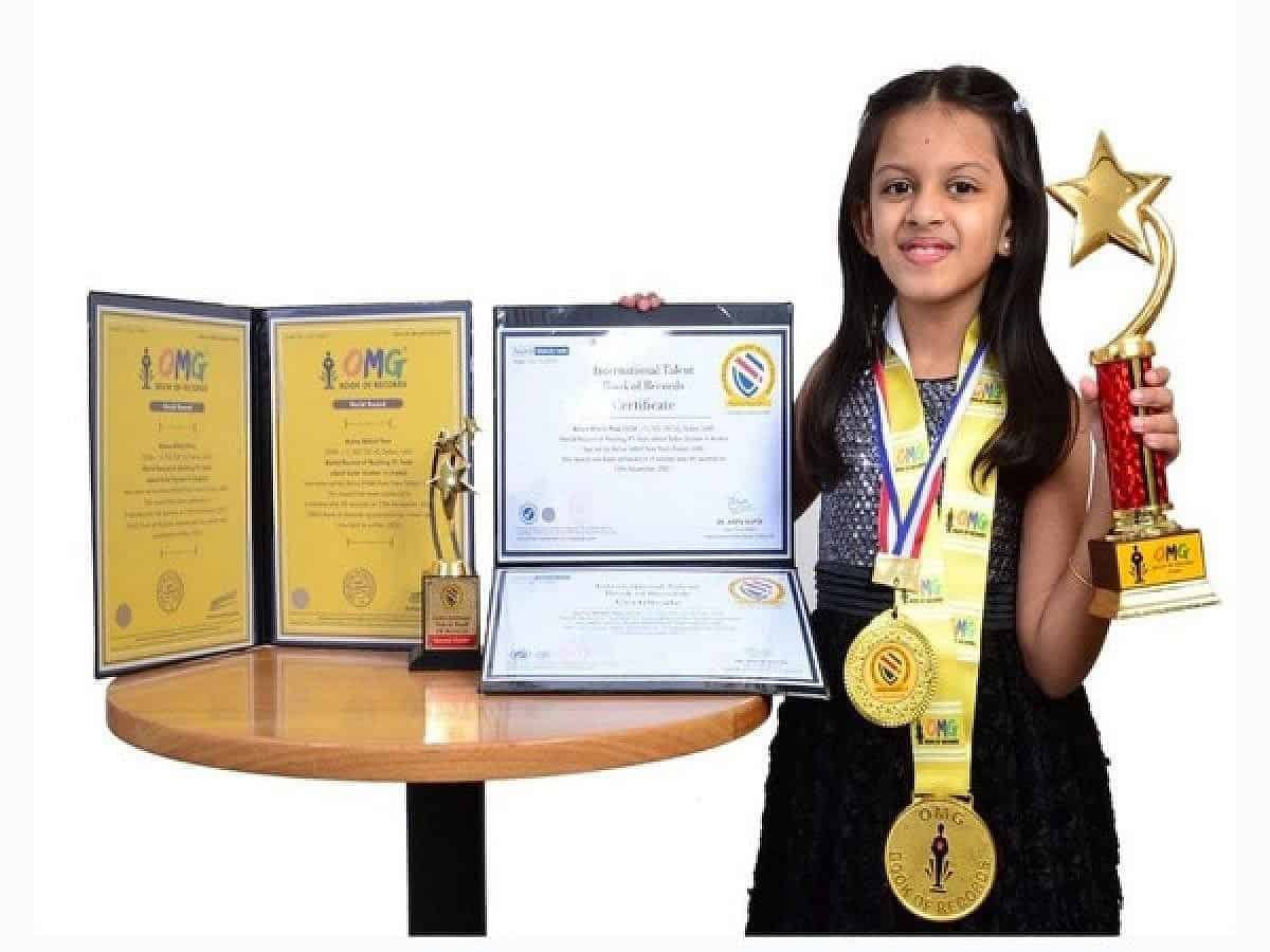 UAE: 7-year-old Indian expat creates 2 world records in English and