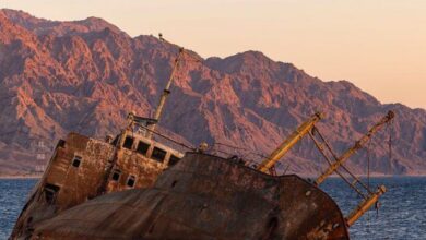 Saudi Arabia: 40-year-old cargo ship turn into a tourist attraction in Tabuk