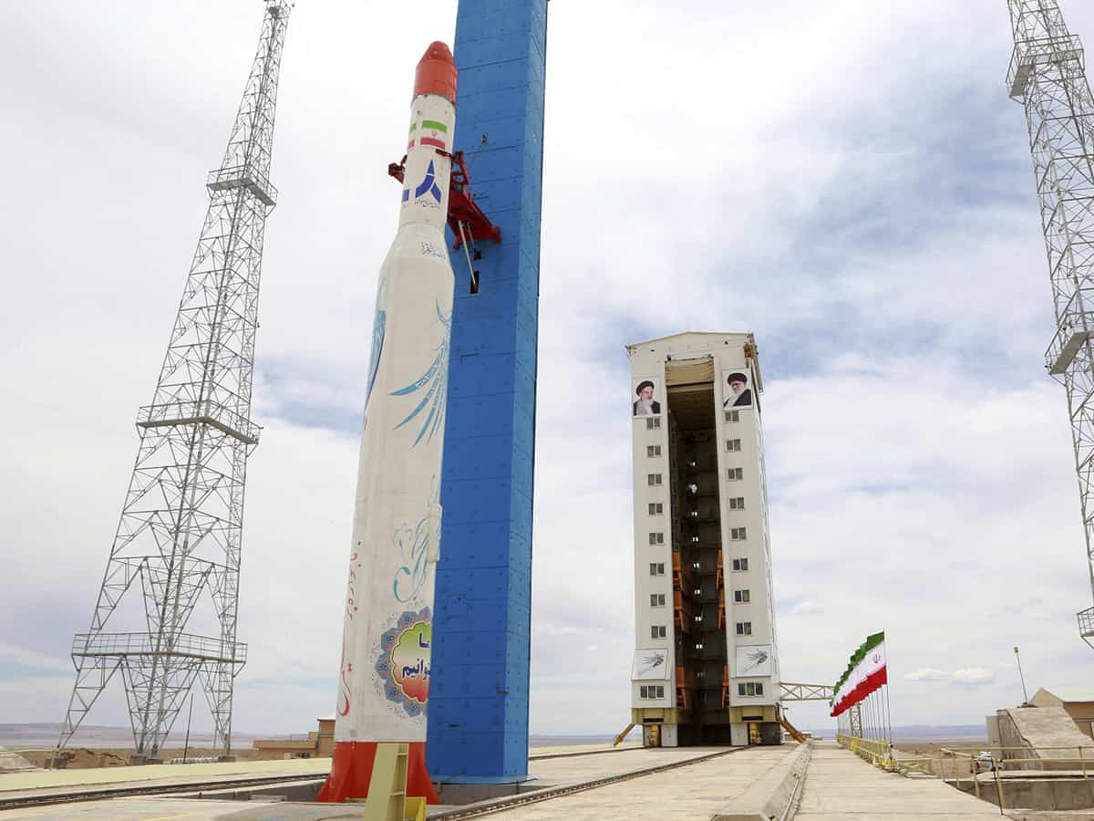 Iran state TV says Tehran launched rocket into space