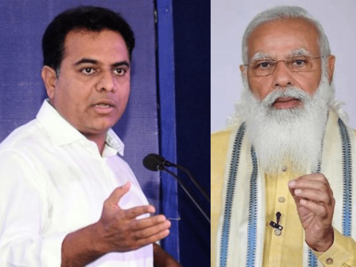 KTR demands a Noble Prize for PM Modi