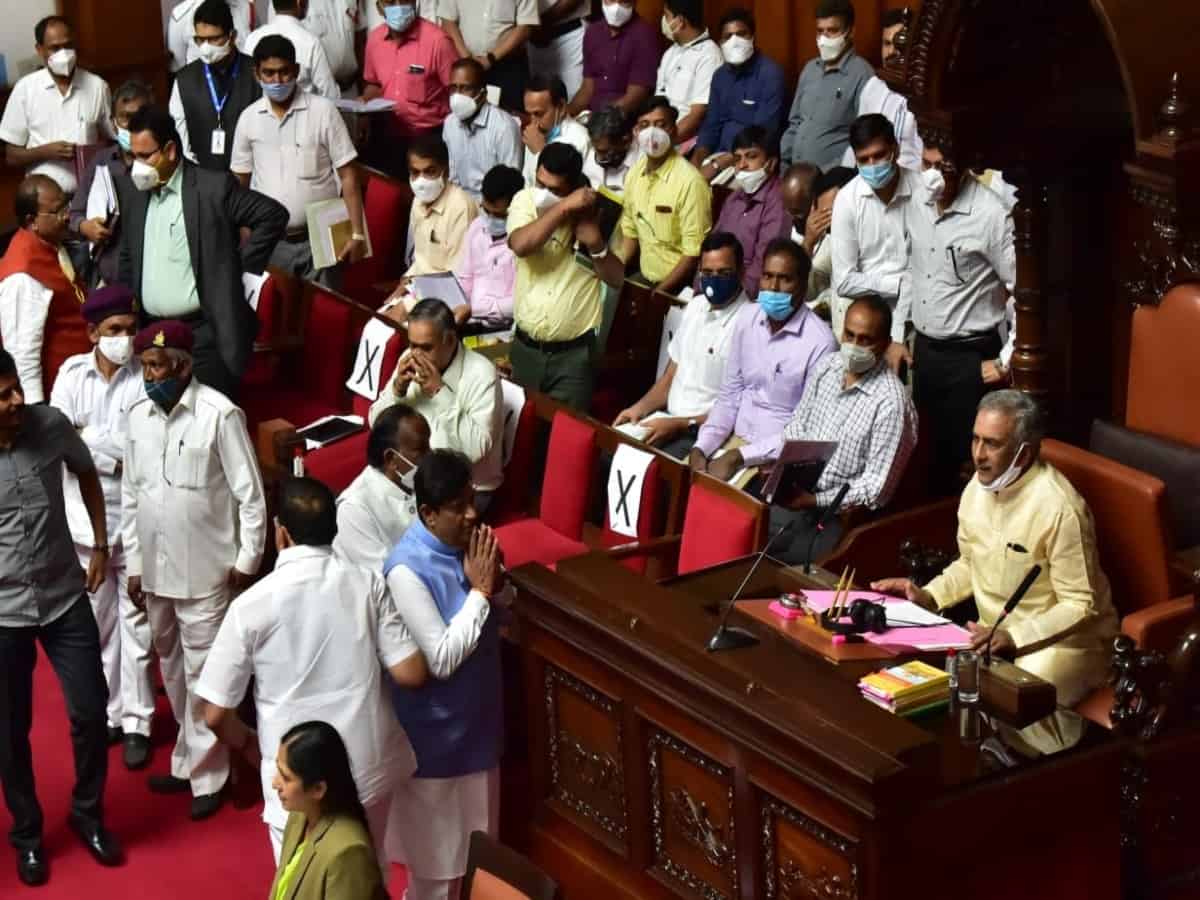 Karnataka anti-conversion bill not tabled in Legislative council