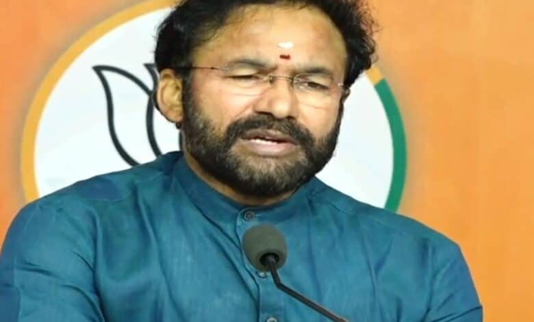 Telangana: Kishan Reddy dares KCR for debate on Indian economy