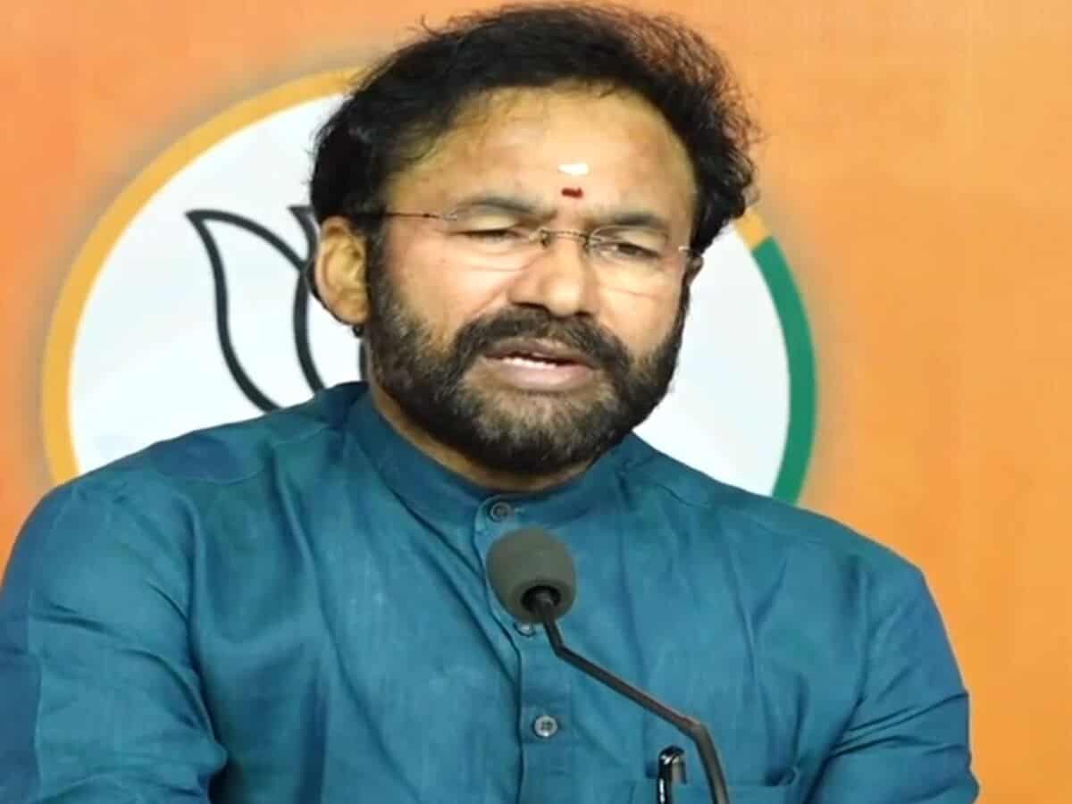 Telangana: Kishan Reddy dares KCR for debate on Indian economy