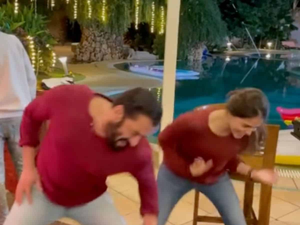 Salman Khan dances his heart out with Genelia Deshmukh