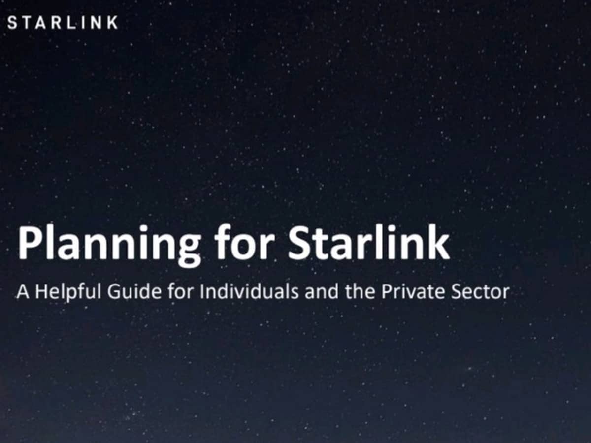 Musk's Starlink to apply for commercial license in India by Jan 31