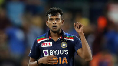 T Natarajan announces setting up cricket ground in his village