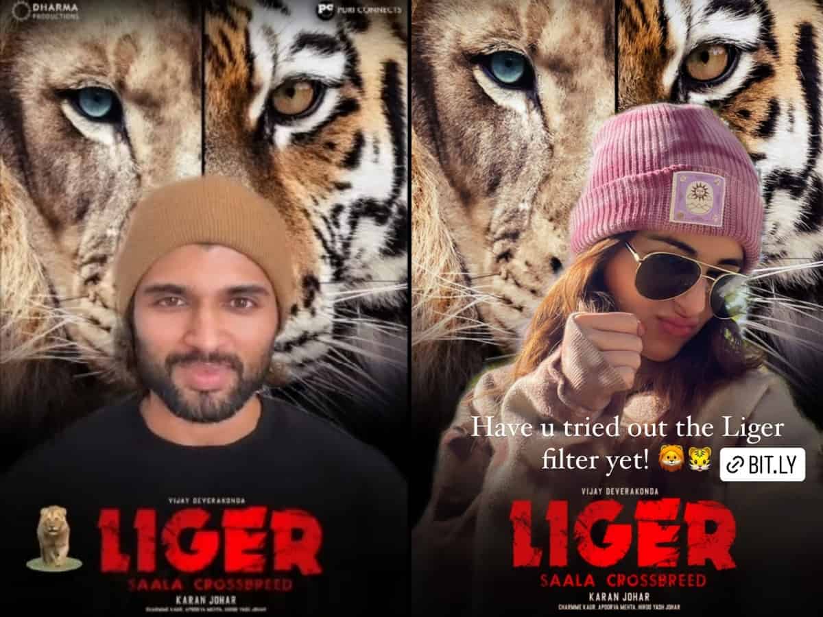 'Liger' starring Vijay Deverakonda, Mike Tyson gets Instagram filter