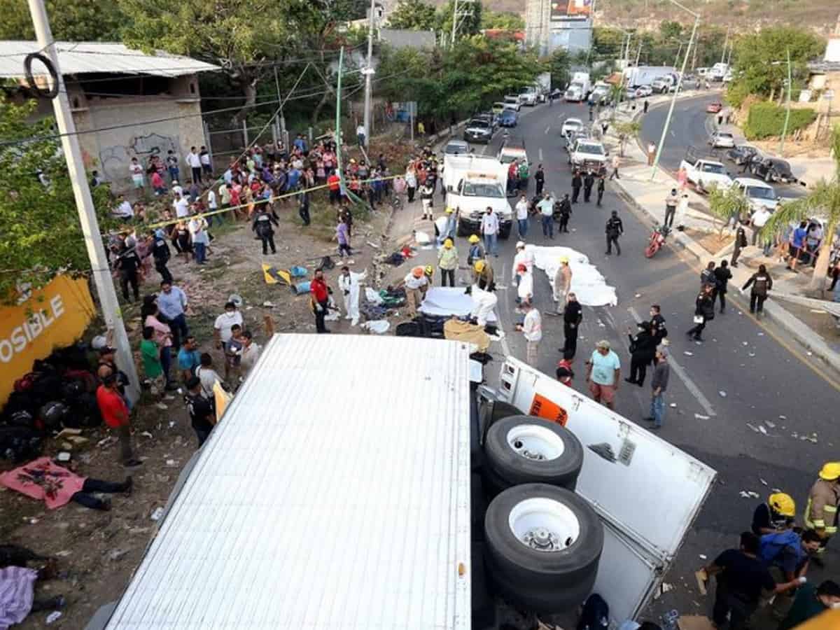 49 migrants dead, 58 injured in truck crash in south Mexico