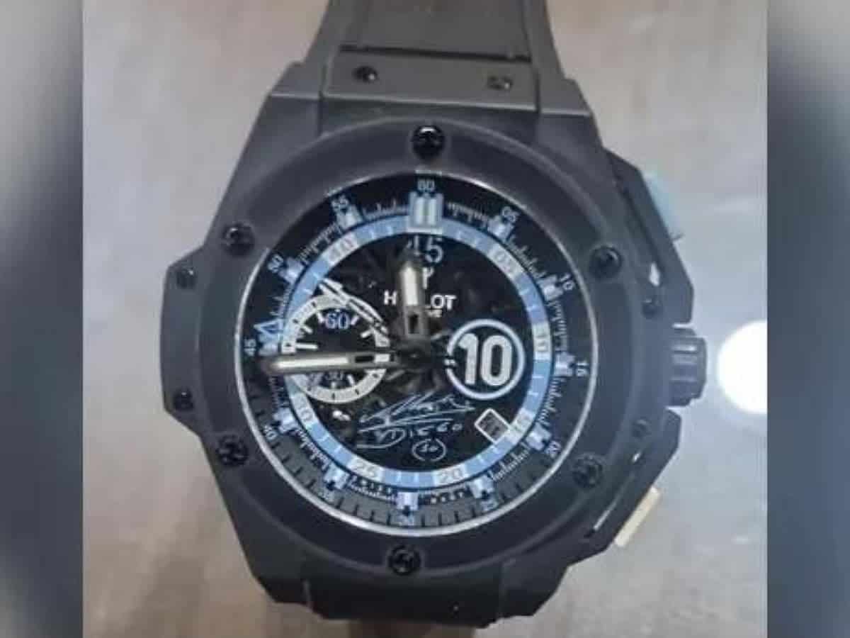 Football legend Maradona's watch, stolen in Dubai recovered in India