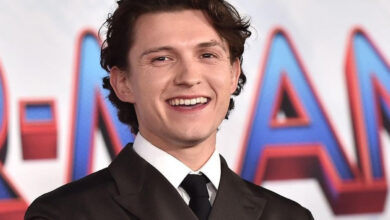 Tom Holland ended up with blood 'all over' his face on snowboarding trip