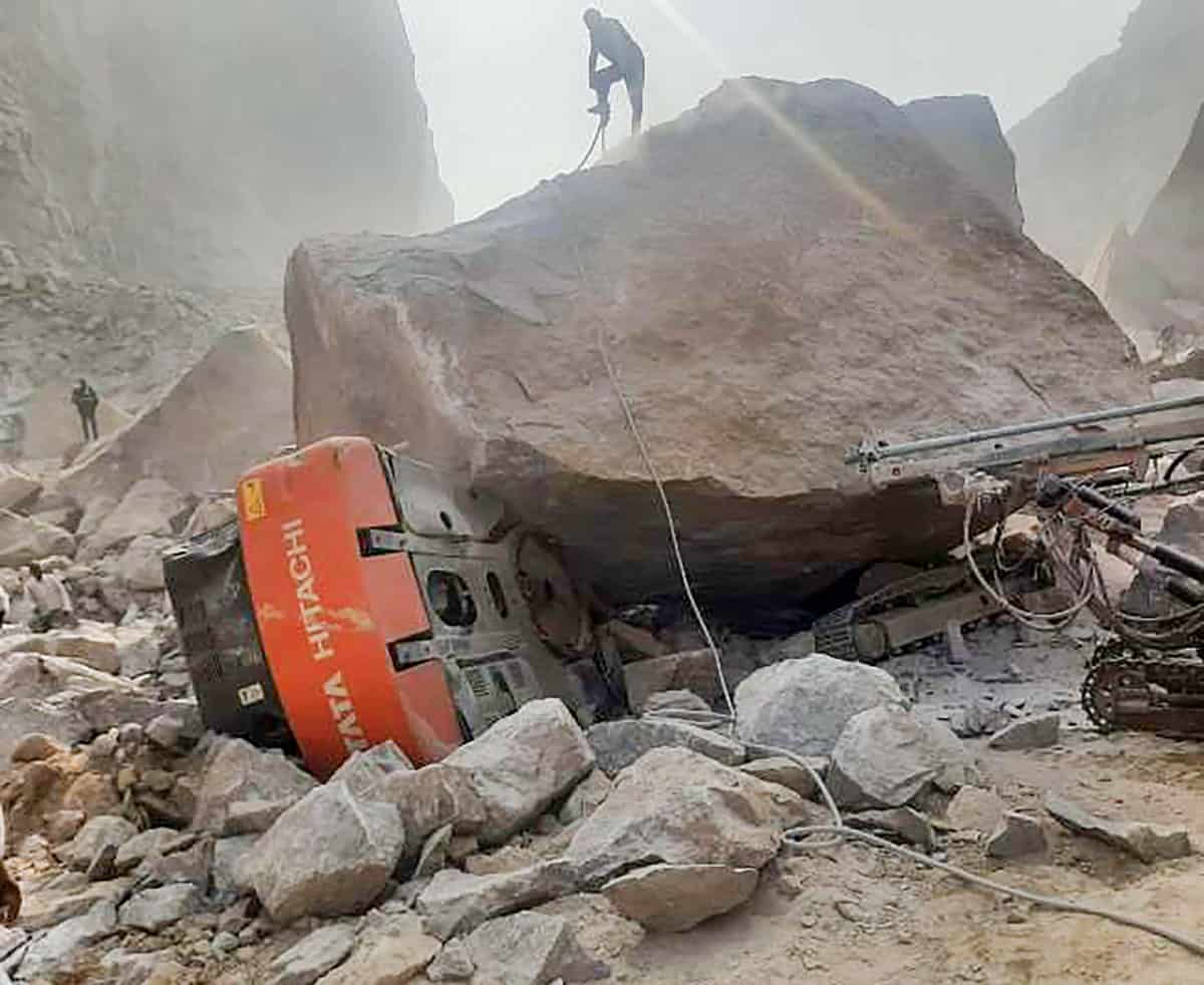 In Pics: Landslide in Bhiwani