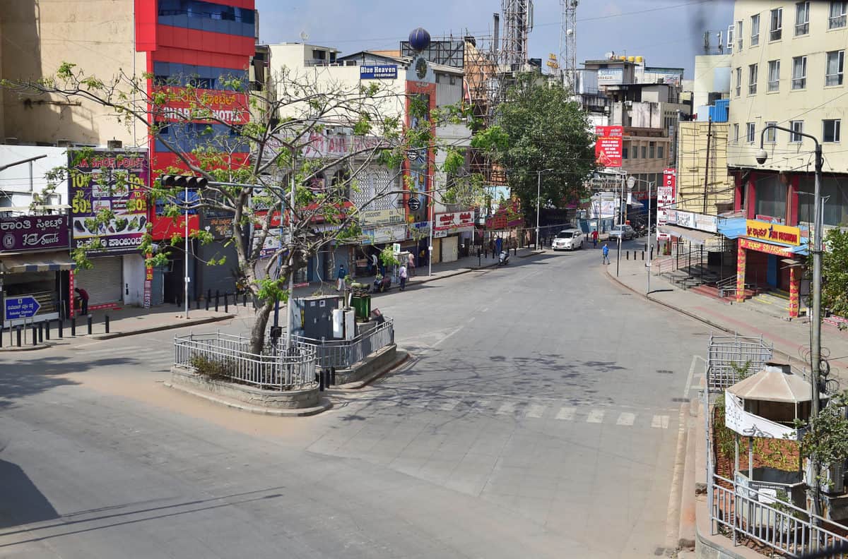 Photos: Weekend Curfew in Bengaluru