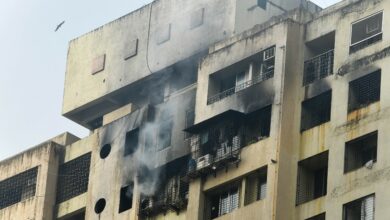 In Pics: Fire accident in Mumbai building