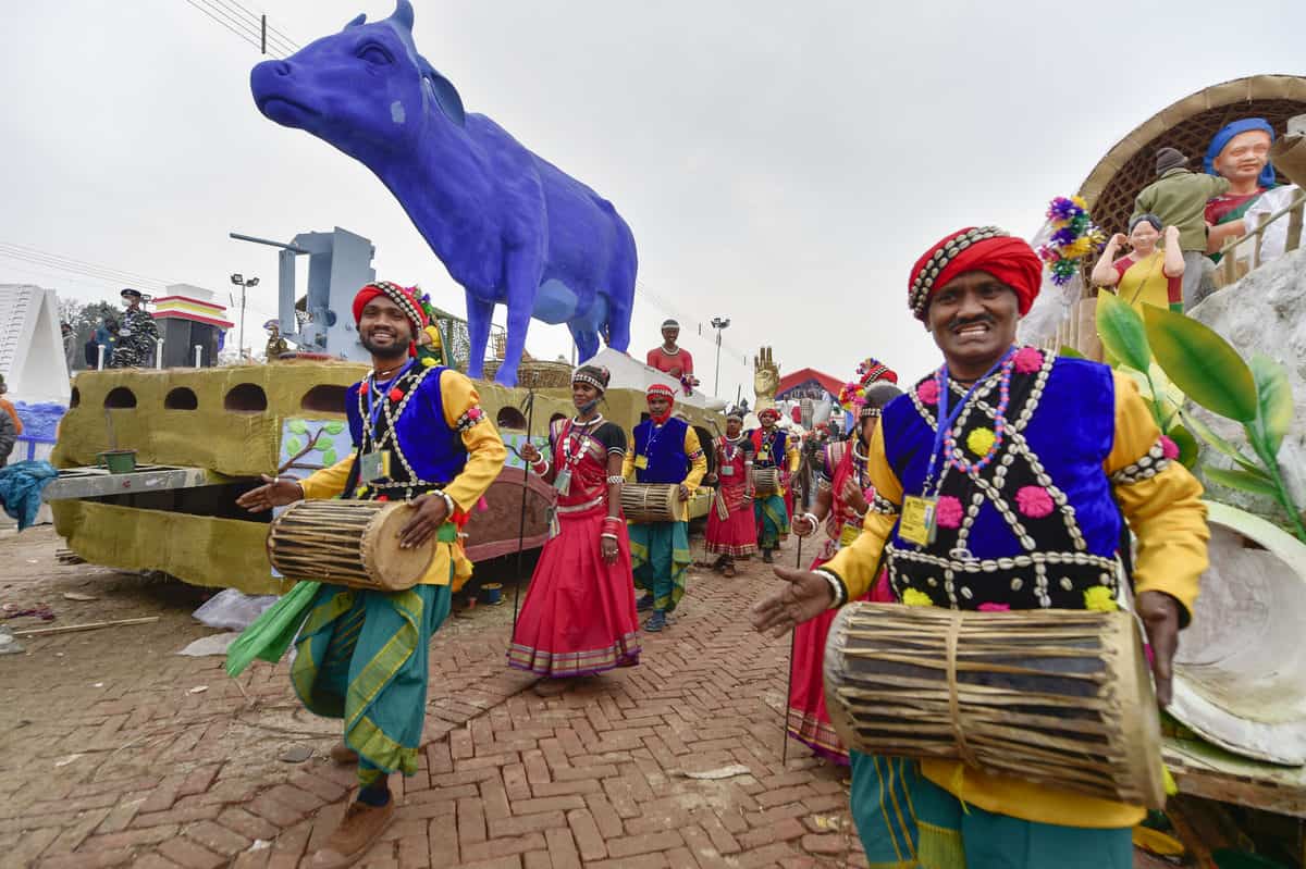 Press preview for Republic Day Parade tableaus