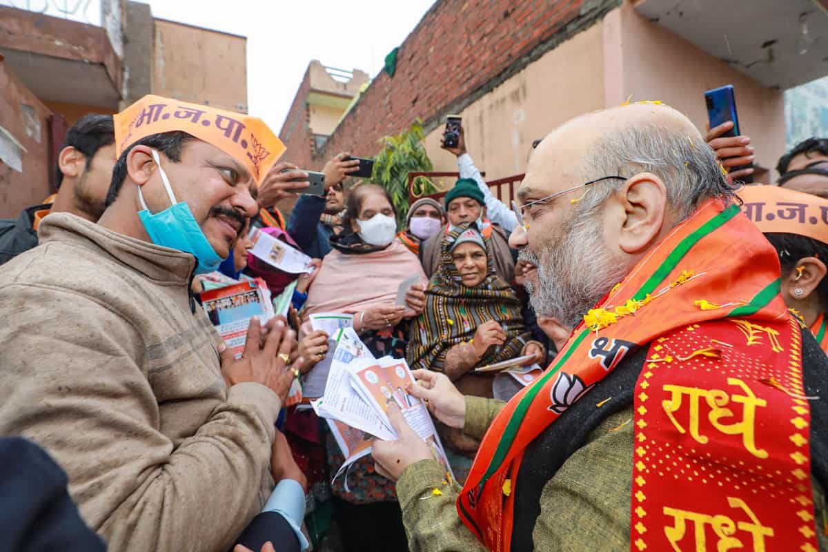 Union Home Minister Amit Shah in Kairana