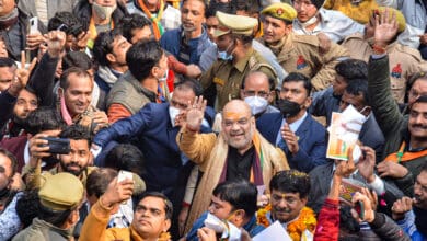 Union Home Minister Amit Shah in Muzaffarnagar