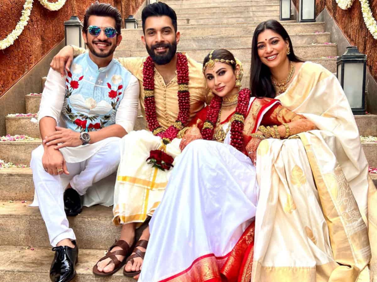 Arjun Bijlani pens a heartfelt post for new bride Mouni Roy