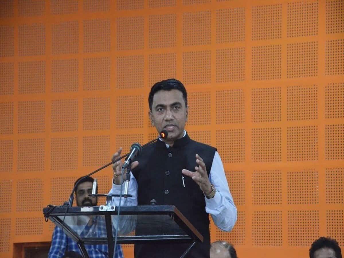 Goa CM Pramod Sawant